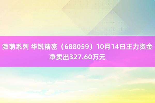 激萌系列 华锐精密（688059）10月14日主力资金净卖出327.60万元