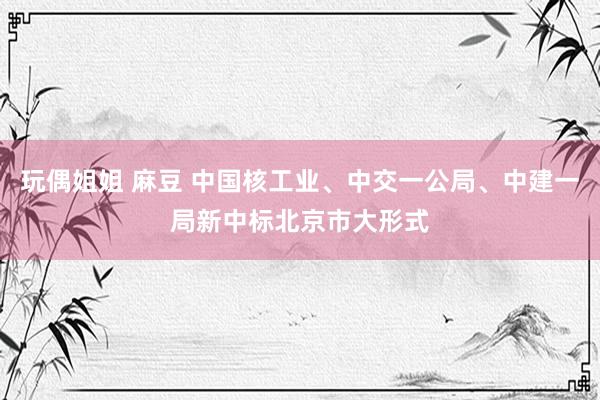 玩偶姐姐 麻豆 中国核工业、中交一公局、中建一局新中标北京市大形式